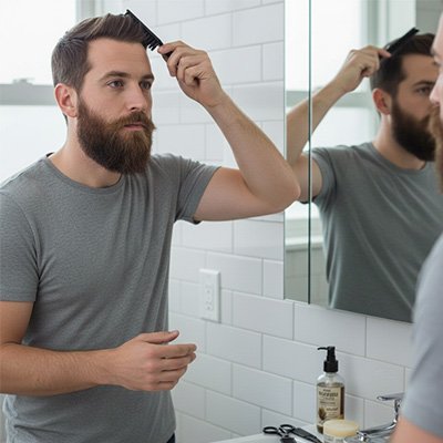 Brosse a barbe style professionnel