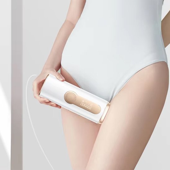 epilateur a lumiere pulsee utilisation sur jambe