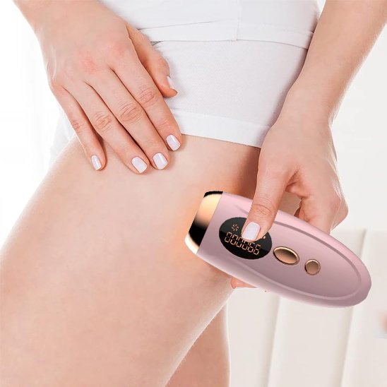 epilateur lumiere pulsee utilisation sur la peau