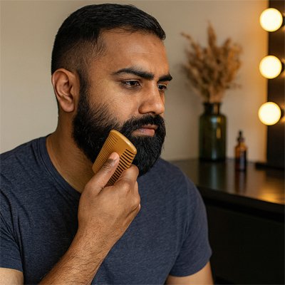 Peigne à barbe 