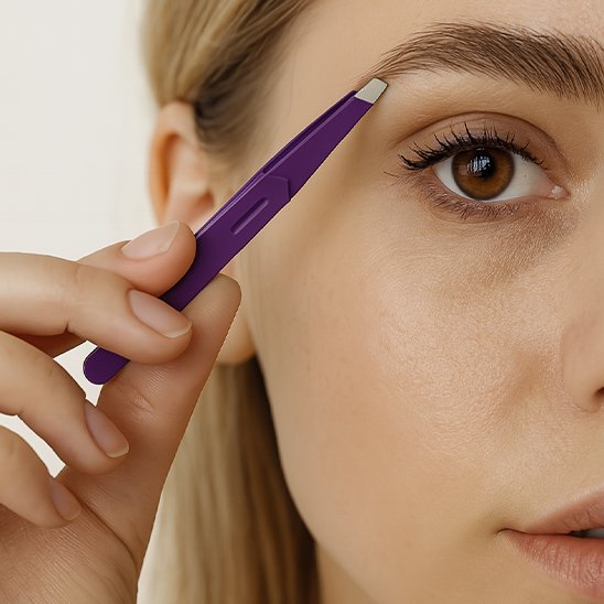 Pince à épiler epilation sourcils haute precision 