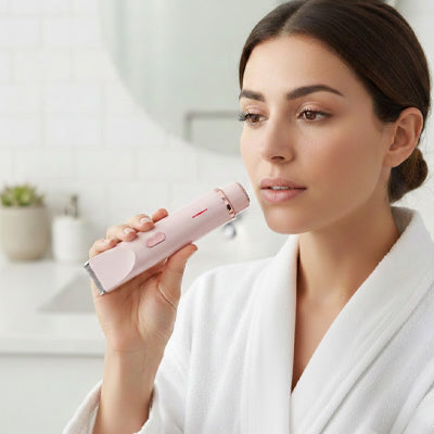 rasoir electrique femme pour le visage