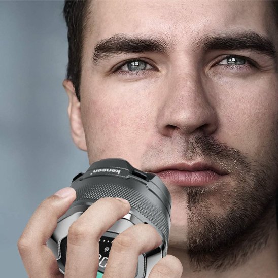 Rasoir electrique homme utilisation barbe