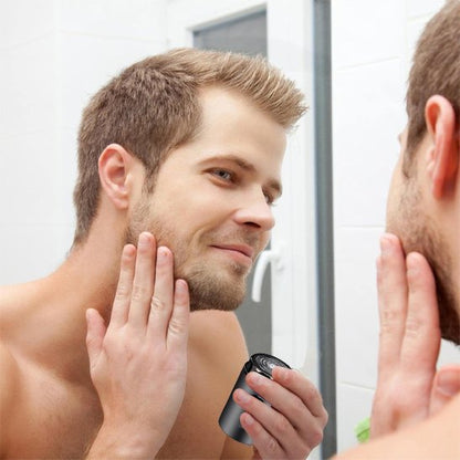 Rasoir électrique homme utilisation quotidienne